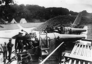 29 cm. guns at the Charlottenlund Fort